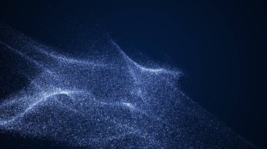 soyut arkaplan mavi bokeh daireleri