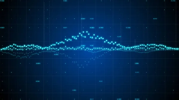 Absztrakt futurisztikus bináris kód falak háttér. — Stock Fotó