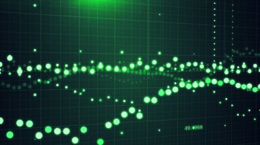 Sanal soyut fantezi cyber gerçeklik Oda. Ekran monitör dijital basamak ve karakter veri akışı ile canlı duvarlar. Online gerçeklik kavramı. Mavi renk.