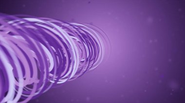 Sarmal çizgiler soyut desen. Glamour arka plan 3d çizim