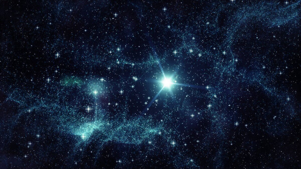 Billions of stars in the cosmic space of the solar system