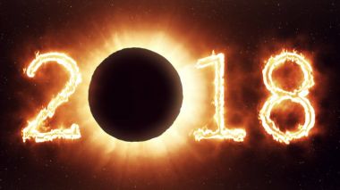 2018 bir güneş tutulması güzel bir örnek