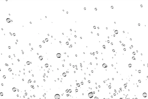 Gotas de agua en el vidrio - fondo abstracto 3d ilustración —  Fotos de Stock