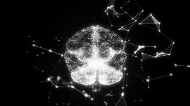 İnsan beyin parçacıkları döner tarafından oluşturulmaktadır.