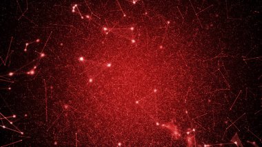 Arka plan. Fütüristik stil kartı. İş sunumları için zarif arka plan. Çizgi, nokta, 3d resimde uçakları.