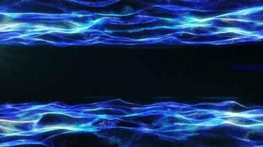 Fütüristik dijital arka plan, metin için yer ile.