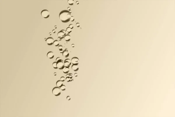 Versare il vino con un gruppo di bolle illustrazione 3d — Foto Stock