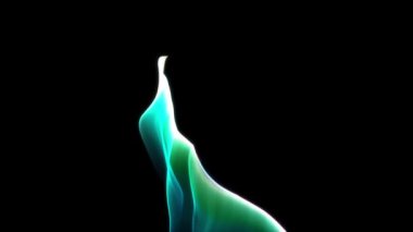 Fiber optik soyut ışıklar klip