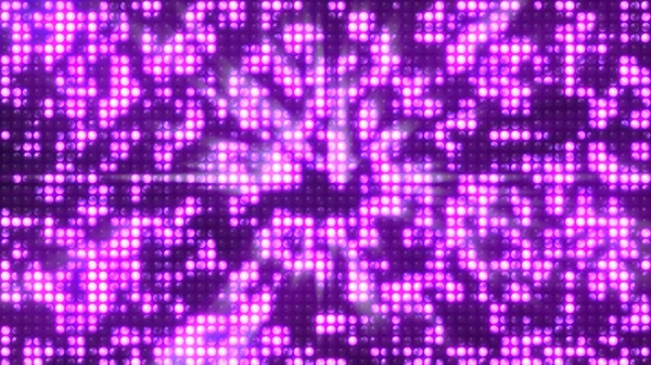 Los destellos led de púrpura están parpadeando. Más variaciones de color en mi cartera — Foto de Stock