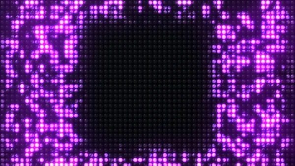 LED blinkar lila blinkar. Mer färgvariationer i min portfölj kopierar utrymme — Stockfoto
