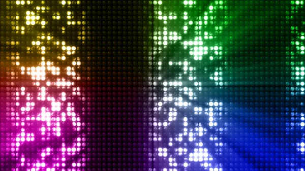LED blinkar av färgglada blinkar. Mer färgvariationer i min portfölj — Stockfoto