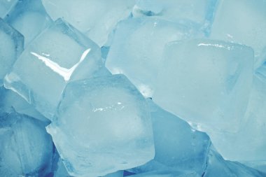 Soyut buz buz mavi kapta