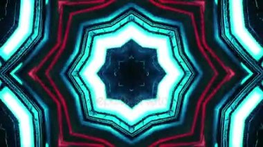 Geometrik Hud arabiriminde bir çiçek Dürbünü