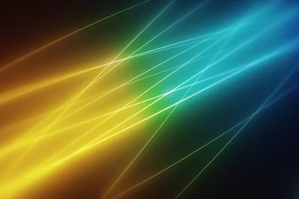 輝くライト、エネルギー波と粒子、抽象化された運動の背景 — ストック写真