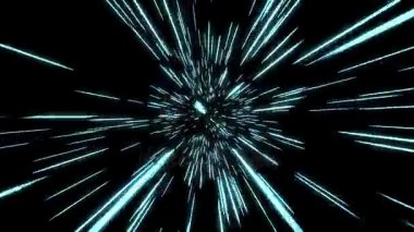 Onaltılık köşe ile fütüristik screensaver. Okumak Hud Heads Up ekran tarayıcı yüksek teknoloji hedef dijital. Geometrik parçacıkları ile dijital arka plan. Sorunsuz döngü