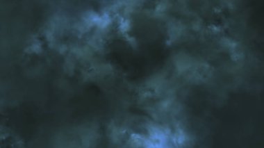 Şimşek ve fırtına 3d çizim uçan geceleri