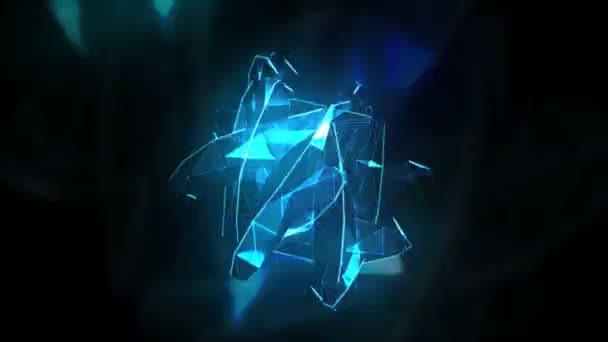 Transformation en musique surface cristalline abstraite 