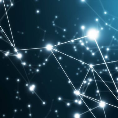 Pleksus hayali soyut teknoloji ve özgün organik hareket 3d çizim ile mühendislik arka plan