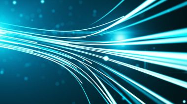 Fiber optik şebeke 3d gösterim amacıyla satırları hareketli animasyon ile arka plan. Benim portföy daha fazla renk seçeneği görmek