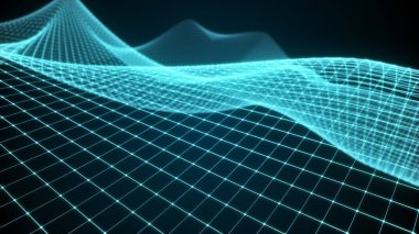 Sanal tel kafes manzara uçuş simülasyon 3d çizim