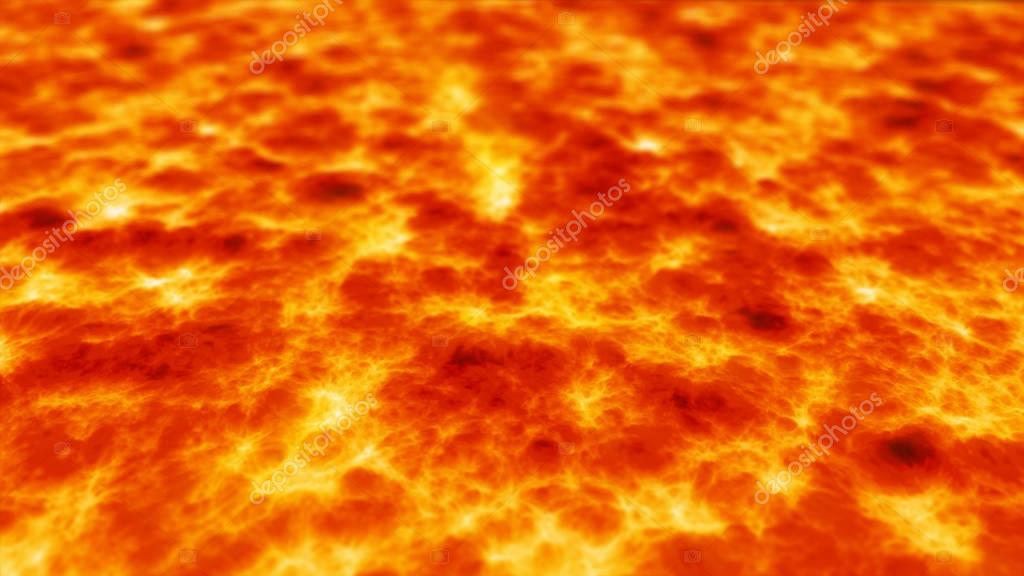 Abstract background of lava flowing, computer generated 3d illustration