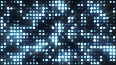 Led spot duvar sahne yanıp sönen ışıkları yanıp sönen chromlech kulüp konser dans disko dj matris ışın dmx moda ışıldak halojen Far jarag lamba gece kulübü parti 3d illüstrasyon