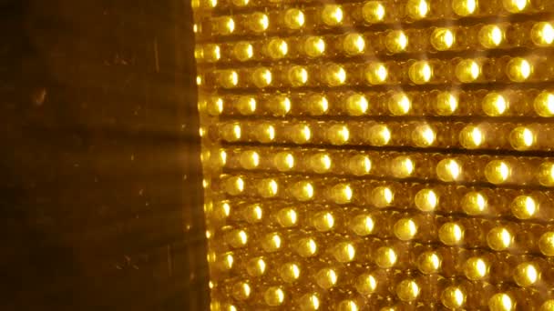 Panneau rotatif lumineux LED en orange 