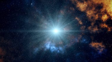 Uzayda Büyük Patlama, Evrenin Doğuşu 3 boyutlu İllüzyon