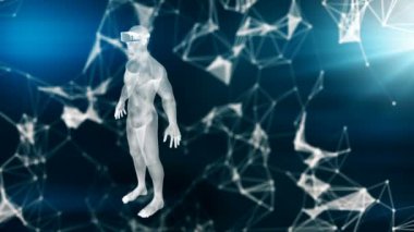 Puan insan hologram, vr sorunsuz animasyon üzerinde sanal gerçeklik