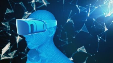 Puan insan hologram, vr sorunsuz animasyon üzerinde sanal gerçeklik
