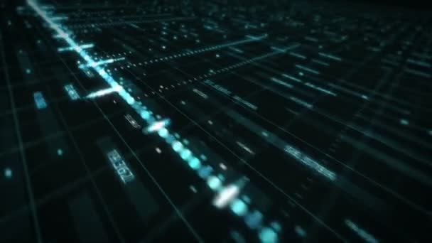 Fond abstrait avec des compteurs flottants de nombres et d'égaliseur 