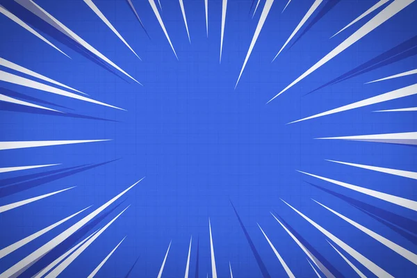 Abstract colorful anime grid background. High-speed abstract lines for Anime. 3d illustration