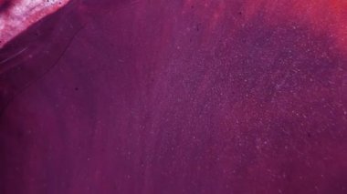 Çok renkli akrilik boya. Ağır çekim. Harika bir yüzey. Soyut renkli boyalar. Üst görünüm