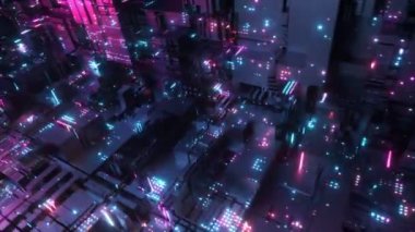 Soyut büyük veri transferi. İkili işlem bilgisayar ana kartı tarafından yapılır. Sunucu kodunun gelecekteki işleyişi. Bokeh 'in mavi teknoloji geçmişi. Kusursuz 3D döngü oluşturucu