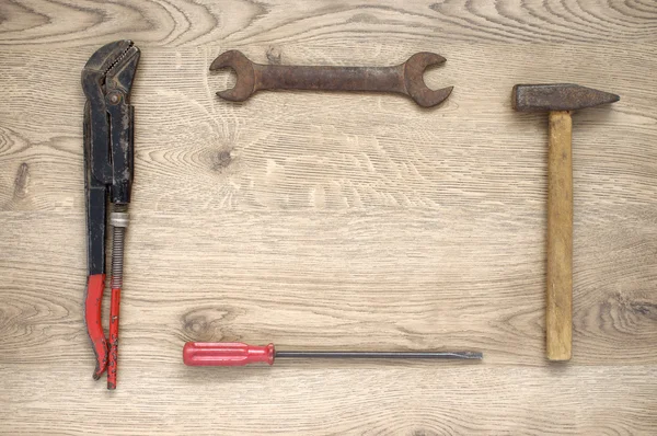 Stomme av gamla verktyg — Stockfoto