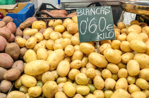 Πατάτες στην αγορά — Φωτογραφία Αρχείου