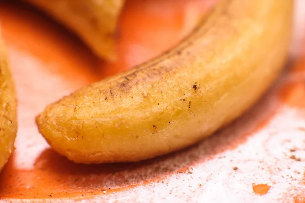 Macro banane cuite au four — Photo