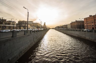 Kanallar ve nehir-in St. Petersburg