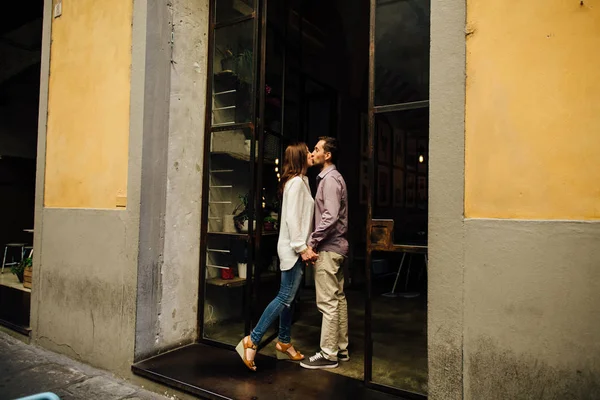 Casal em um encontro — Fotografia de Stock