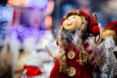 Noel oyuncak alışveriş merkezinde