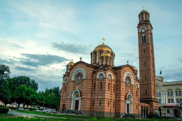 Banja Luka Bosnien Juni 2008 Kathedrale Christi Des Erlösers Von — Stockfoto