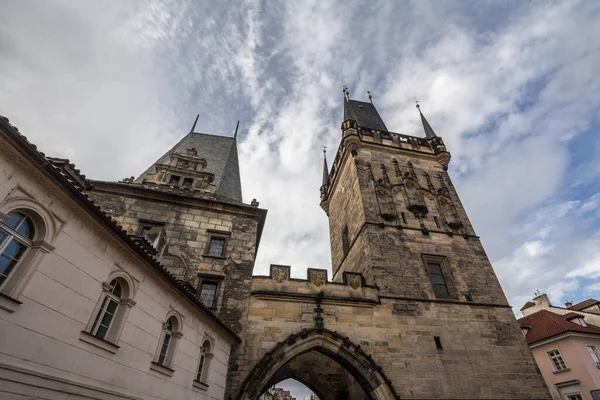 Çek Cumhuriyeti Nin Prag Kentinde Bulunan Malostranska Mostecka Vez Olarak — Stok fotoğraf