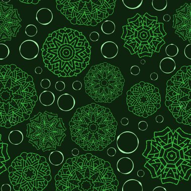 Kusursuz çiçek deseni