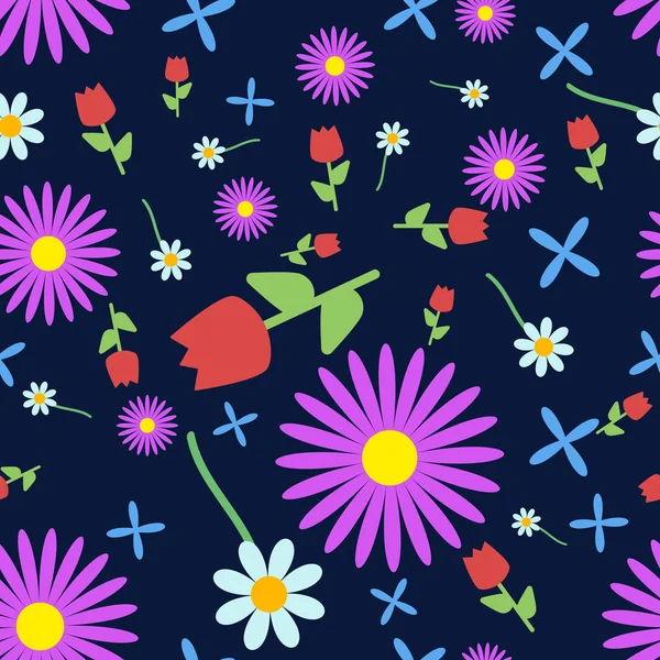 Kusursuz çiçek deseni