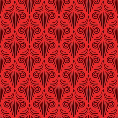 Dikişsiz vektör çiçek duvar kağıdı