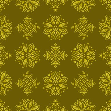 Kusursuz çiçek deseni