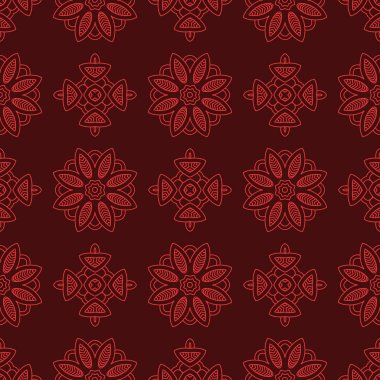 Kusursuz çiçek deseni