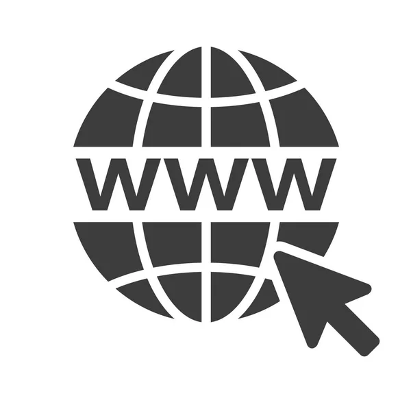 Website pictogram — Stockvector