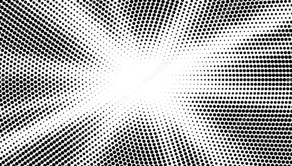 Black and white halftone grunge texture