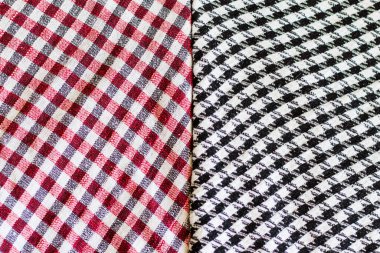 Arka plan dokusu, desen. Filistin keffiyesi genellikle boynuna ya da başına takılan, cinsiyet ayrımı yapmayan siyah beyaz bir atkıdır..